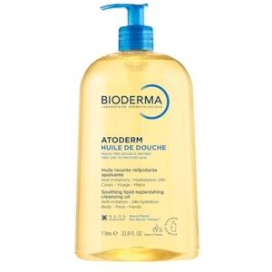 NWT Bioderma Atoderm Cleansing Oil 16.9 fl oz Soothing Lipid Replenish Oil